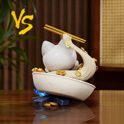 【預購】膽大黨 家居系列22 招財吃麵 X VS模玩8