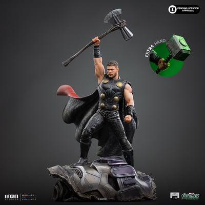 【售罄展示追加請私訊客服@toystationtw】Marvel漫威 雷神 托爾MARCAS144526-10 X Iron-Studio2