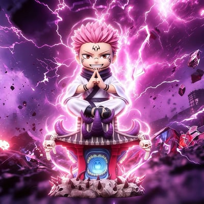 【預購】咒術迴戰 桌面小擺件第一彈 Q版宿儺 X SOQ-Studio1