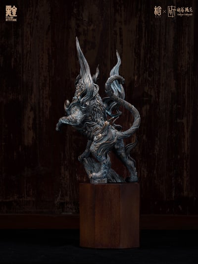 【預購】四神之印・白虎 黑金塗裝版 X 末那末匠 ＆竹谷隆之6