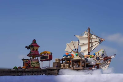 【預購】楓之谷 冒險島手辦 天空碼頭 X YMG5