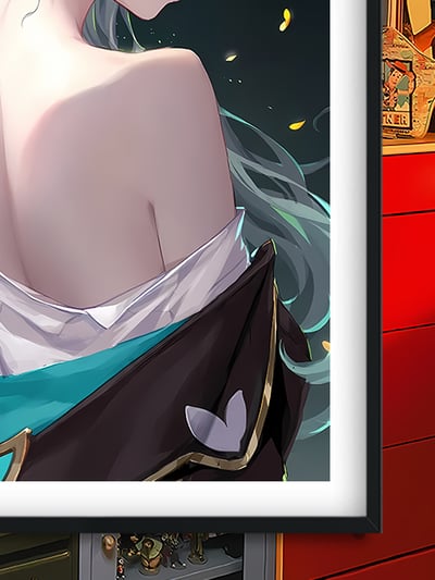 【預購】崩壞星穹鐵道《美背流螢》遊戲裝飾畫&冰箱貼 X 巴洛克工作室6