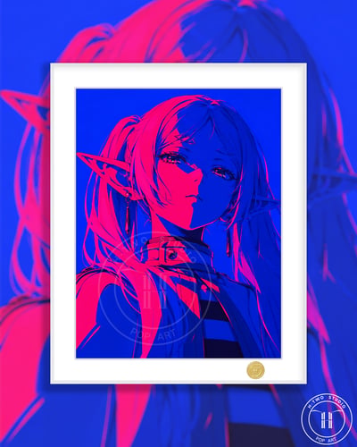 【預購】葬送的芙莉蓮《賽博芙莉蓮》二次元裝飾畫 X H2工作室2