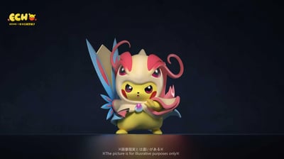 【預購】寶可夢 美娜斯變裝皮卡丘 X ECHO皮卡丘模型鋪子（皮模鋪）2