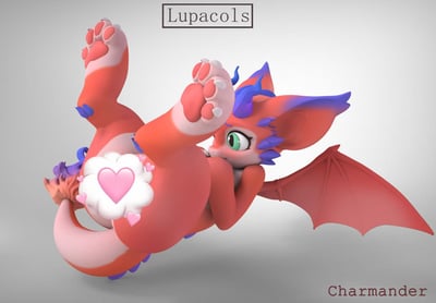 【預購】福瑞（Furry）小火龍 X Lupacols-Studio5