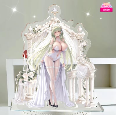 【預購】碧藍航線 立牌第十七彈婚紗 那不勒斯/聖路易斯/黛朵/勝利 X 阿喵畫社4