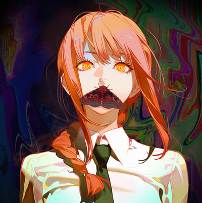 【預購】鏈鋸人《支配惡魔》動漫裝飾畫 X H2工作室4
