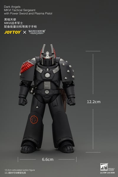 【售罄展示追加請私訊客服@toystationtw】黑暗天使 MKVI戰術軍士 JT05138 X JOYTOY11