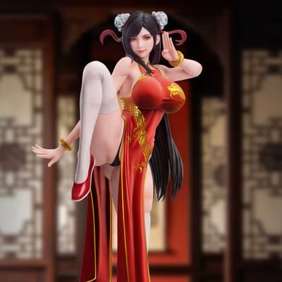 【預購】最終幻想 私定旗袍系列 功夫蒂法 X BBSD1