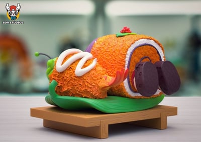 【補款】怪博士與機器娃娃 環球系列第八彈 日本壽司阿拉蕾 X ZOR-Studio6