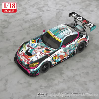 【售罄展示追加請私訊客服@toystationtw】Good Smile 初音未來 AMG 開幕戰痛車 車模 Ver. 再版 X GSC1