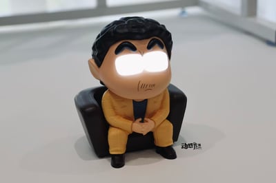 【預購】蠟筆小新 雙版本 園長小新 X 動感光波工作室6