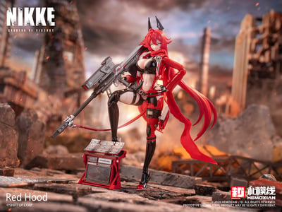 【售罄展示追加請私訊客服@toystationtw】NIKKE勝利女神 拼裝可動模型 小紅帽 X 和模線11