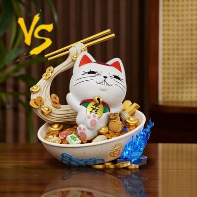 【預購】膽大黨 家居系列22 招財吃麵 X VS模玩5