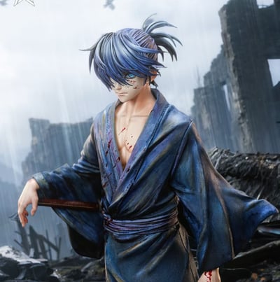 【預購】流浪神差 野良神 武神夜鬥 YATO漫畫色雕像 X 匠星工作室1