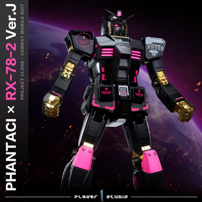 【售罄展示追加請私訊客服@toystationtw】RX-78-2 Ver.J 110cm 高達全身 雕像 X Player 12