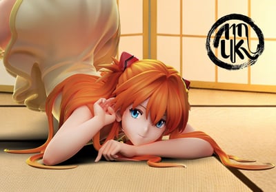 【預購】Eva新世紀福音戰士 M--明日香 X MoKu-Studio4