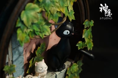 【預購】宮崎駿 壁掛系列 魔女宅急便-檐下貓居 X 神隱工作室6