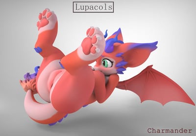 【預購】福瑞（Furry）小火龍 X Lupacols-Studio4