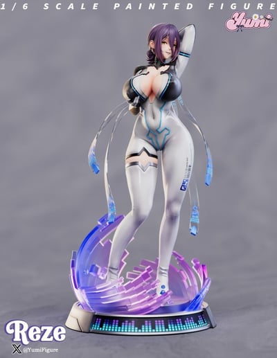 【預購】鏈鋸人 雙版本 膠衣蕾塞 X Yumi figure3