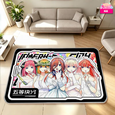 【預購】花嫁 五等分新娘異形地墊 X 阿喵畫社2