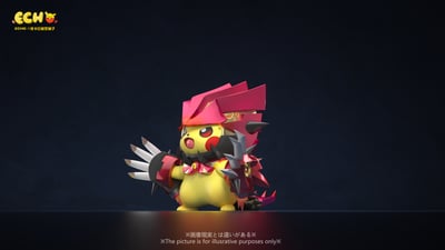 【預購】寶可夢 原始回歸固拉多變裝皮卡丘（三神共鳴）X ECHO皮卡丘模型鋪子（皮模鋪）2