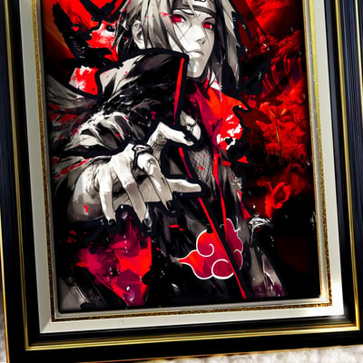 【預購】火影忍者 鼬神立體畫 3D疊層立體畫 X 阿喵畫社2