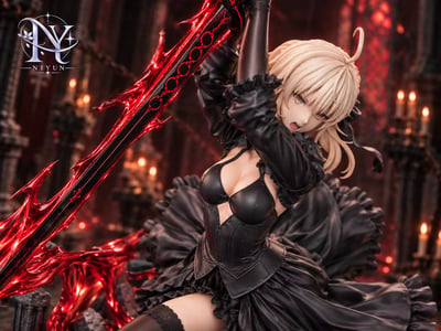 【預購】Fate 黑呆 禮裙saber X 霓昀工作室5