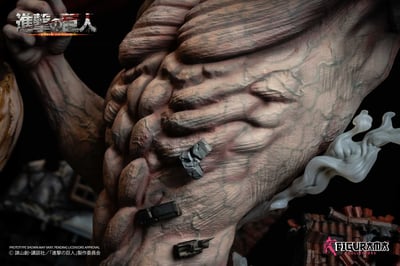 【現貨秒發】進擊的巨人 艾連vs萊納 X FIGURAMA石油場 正版授權9