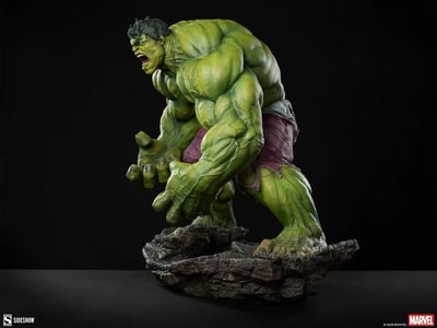 【售罄展示追加請私訊客服@toystationtw】Marvel漫威 Hulk 綠巨人-浩克 X Sideshow10