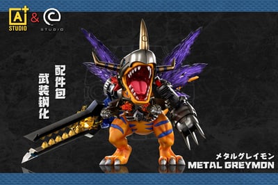 【預購】數碼寶貝 第一彈 雙配色 機械暴龍獸 X A+研究所&C-Studio6