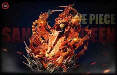 【現貨秒發】海賊王 大型雕像第二彈 香吉士vs疫災奎因Queen X Fantasy幻想屋2