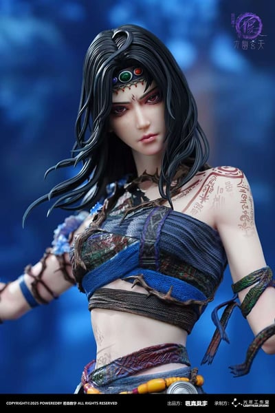 【預購】《畫江湖之不良人》收藏級1/4雕像 大䬃滿&九幽玄天-耶律質舞 X 光年+若森數字 正版授權8