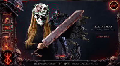 【預購】劍風傳奇 雙比例 狂戰士格斯 X BLACK工作室9