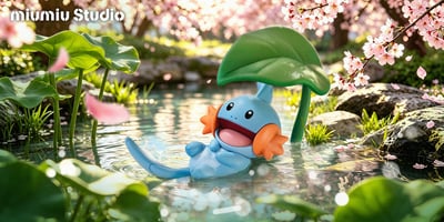 【預購】寶可夢 口袋愜意時光 第七彈 水躍魚 X miumiu Studio＆ 夢幻工作室4