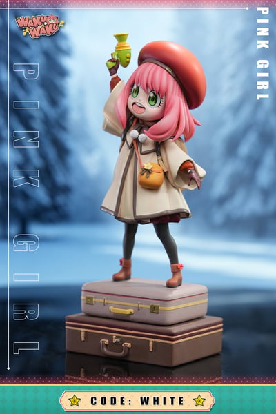 【售罄展示追加請私訊客服@toystationtw】間諜家家酒 舉槍少女 安妮亞 X WAKUWAKU3