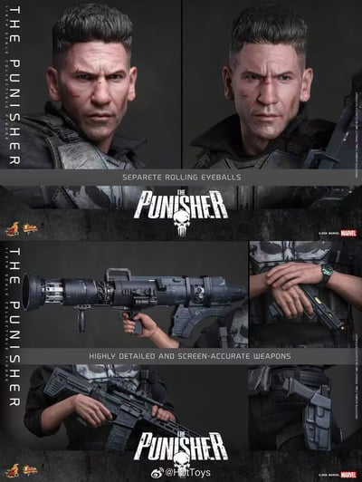 【售罄展示追加請私訊客服@toystationtw】《懲罰者》可動人偶 MMS904 X HOTTOYS10
