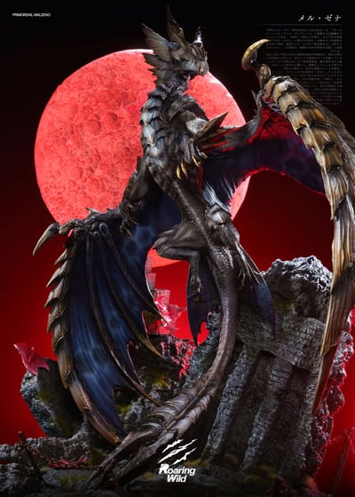 【預購】魔物獵人 雙版本 原初爵銀龍 X Roaring Wild7