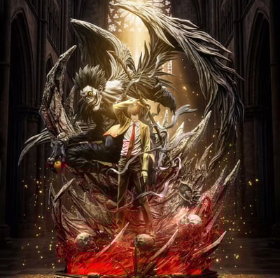 【預購】死亡筆記本 情懷系列 新世界的卡密-夜神月 X DMS造夢者1