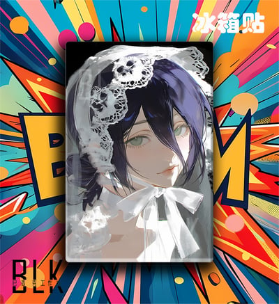 【預購】鏈鋸人《花嫁蕾塞》裝飾畫&冰箱貼 X 巴洛克工作室3