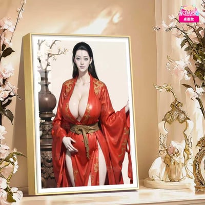 【預購】黑神話 亢龍星君 12K主題超清裝飾畫 X 阿喵畫社1
