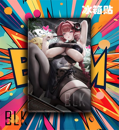 【預購】碧藍航線《旗袍興登堡》遊戲動漫裝飾畫&冰箱貼 X 巴洛克工作室4