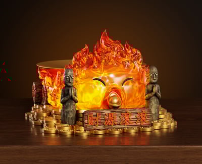 【預購】宮崎駿 招財系列 雙版本 招財托盤卡西法 X WAWA-Studio9