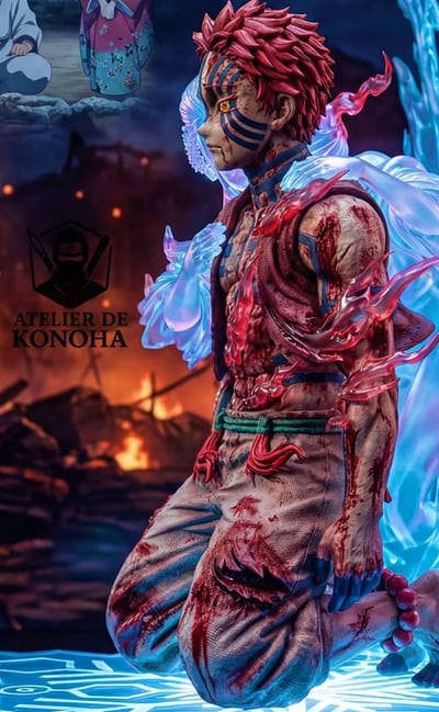 【補款】鬼滅之刃 輕雕系列·漪窩座&戀雪 X ATELIER DE KONOHA4