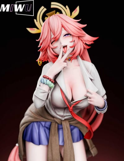 【預購】原神 雷電-影學姐x神子學姐 X Miwu工作室12