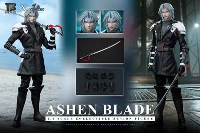【預購】Ashen Blade 灰白之刃 1/6可動兵人 TB033 X TOYS BATTALION+陸行鳥2