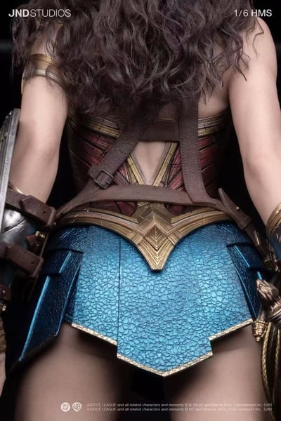 【售罄展示追加請私訊客服@toystationtw】Wonder Woman 神奇女俠 HMS系列 矽膠雕像 HMSK-001 X JND6