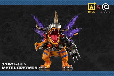 【預購】數碼寶貝 第一彈 雙配色 機械暴龍獸 X A+研究所&C-Studio2