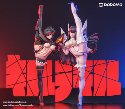 【預購】斬服少女 纏流子＆鬼龍院皐月 X Dodomo-Studio2