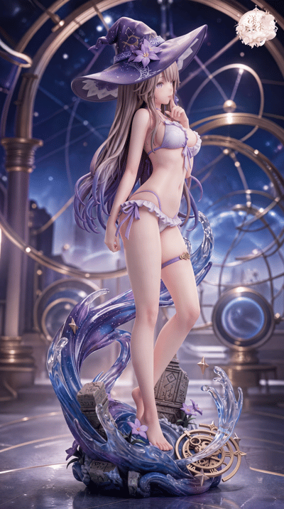 【預購】大黑塔·星河泳裝魔女 X 漾漾工作室4